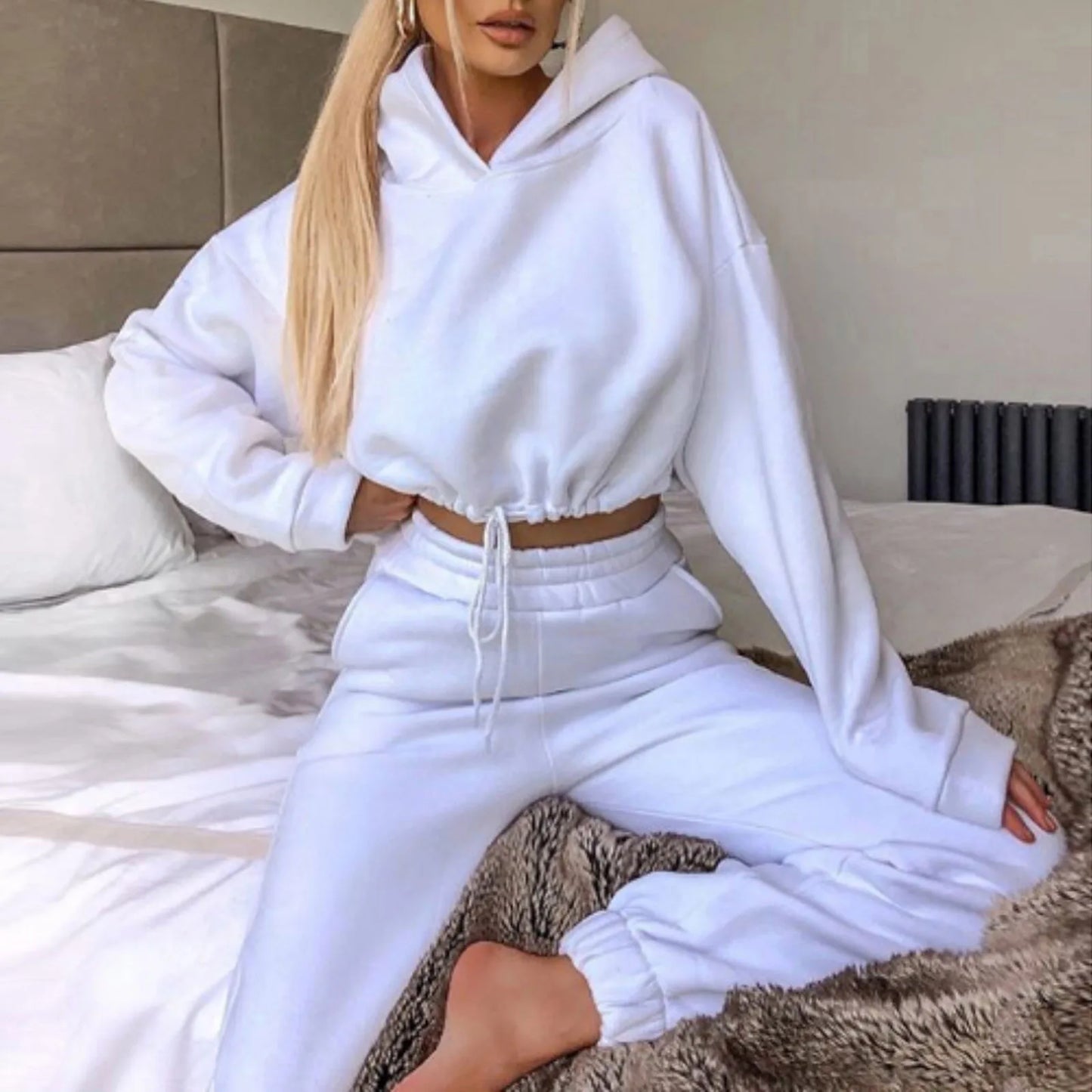Long-sleeved Sports Two-piece Set