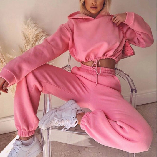 Long-sleeved Sports Two-piece Set
