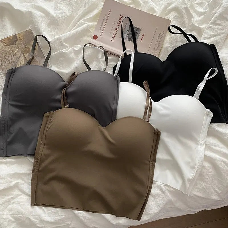 Spaghetti strap crop